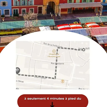 Au Coeur Du Vieux Emplacement Ideal! Apartment Nice